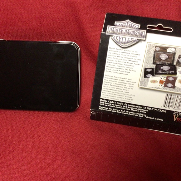 HARLEY-DAVIDSON playing cards - Picture 2 of 4